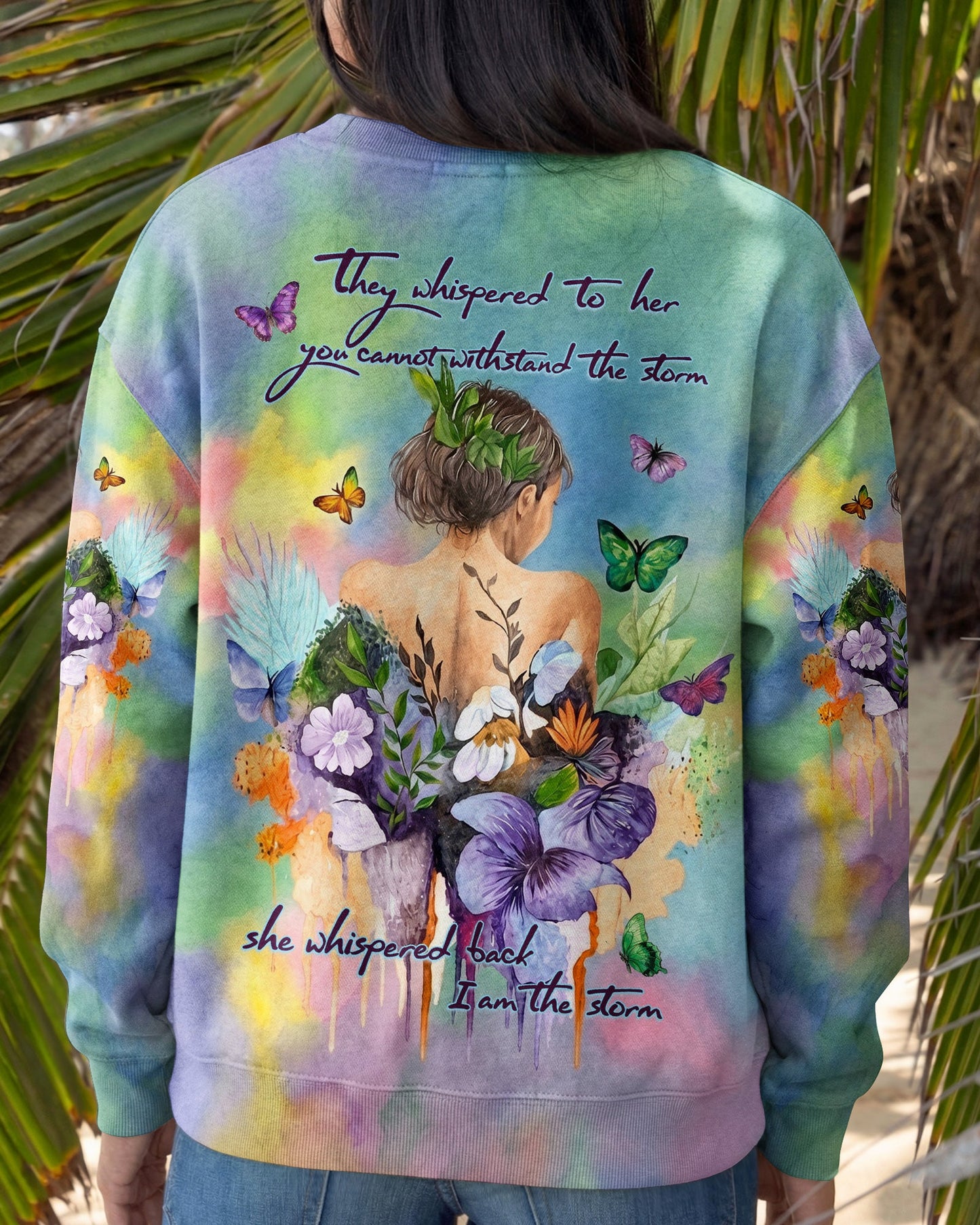 I AM THE STORM FLORAL SOUL ALL OVER PRINT - RI1905261
