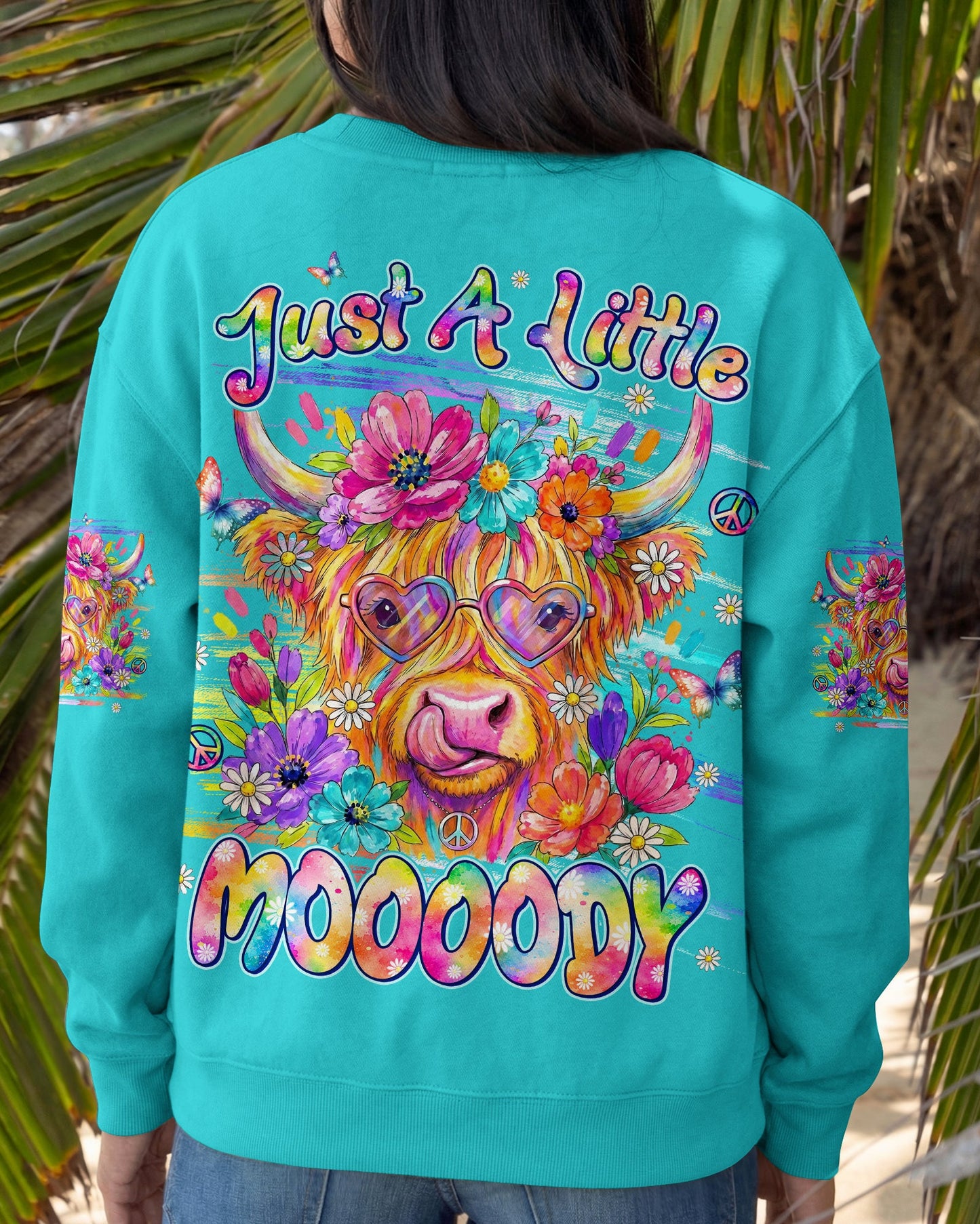 JUST A LITTLE MOOOODY COW ALL OVER PRINT - TYLN1106263