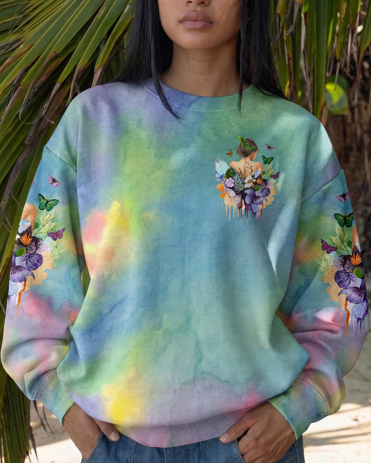 I AM THE STORM FLORAL SOUL ALL OVER PRINT - RI1905261