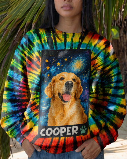 CUSTOM PET PORTRAIT GALAXY SWIRL ALL OVER PRINT - KMTM2306261