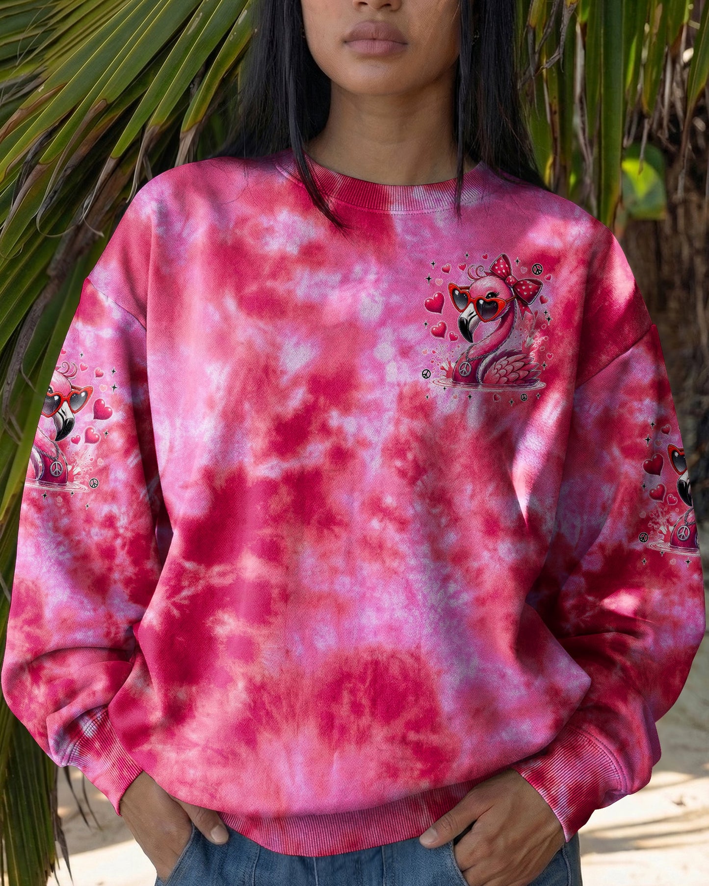 BE FLAMAZING PINK ALL OVER PRINT - TYLN0405261