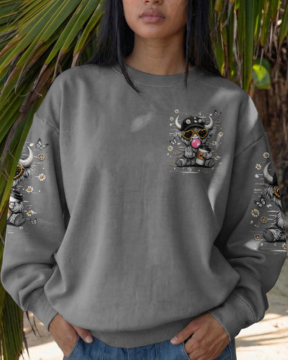 SUCK IT UP BUTTERCUP COW ALL OVER PRINT  - TLHN2505263