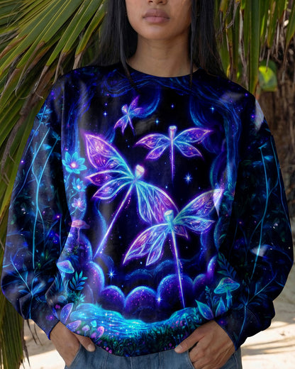 JUST BREATHE AND BELIEVE DRAGONFLY ALL OVER PRINT - RI1405261