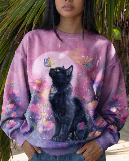 WHISPER WORDS OF WISDOM LET IT BE CAT ALL OVER PRINT  - TLHG2304262