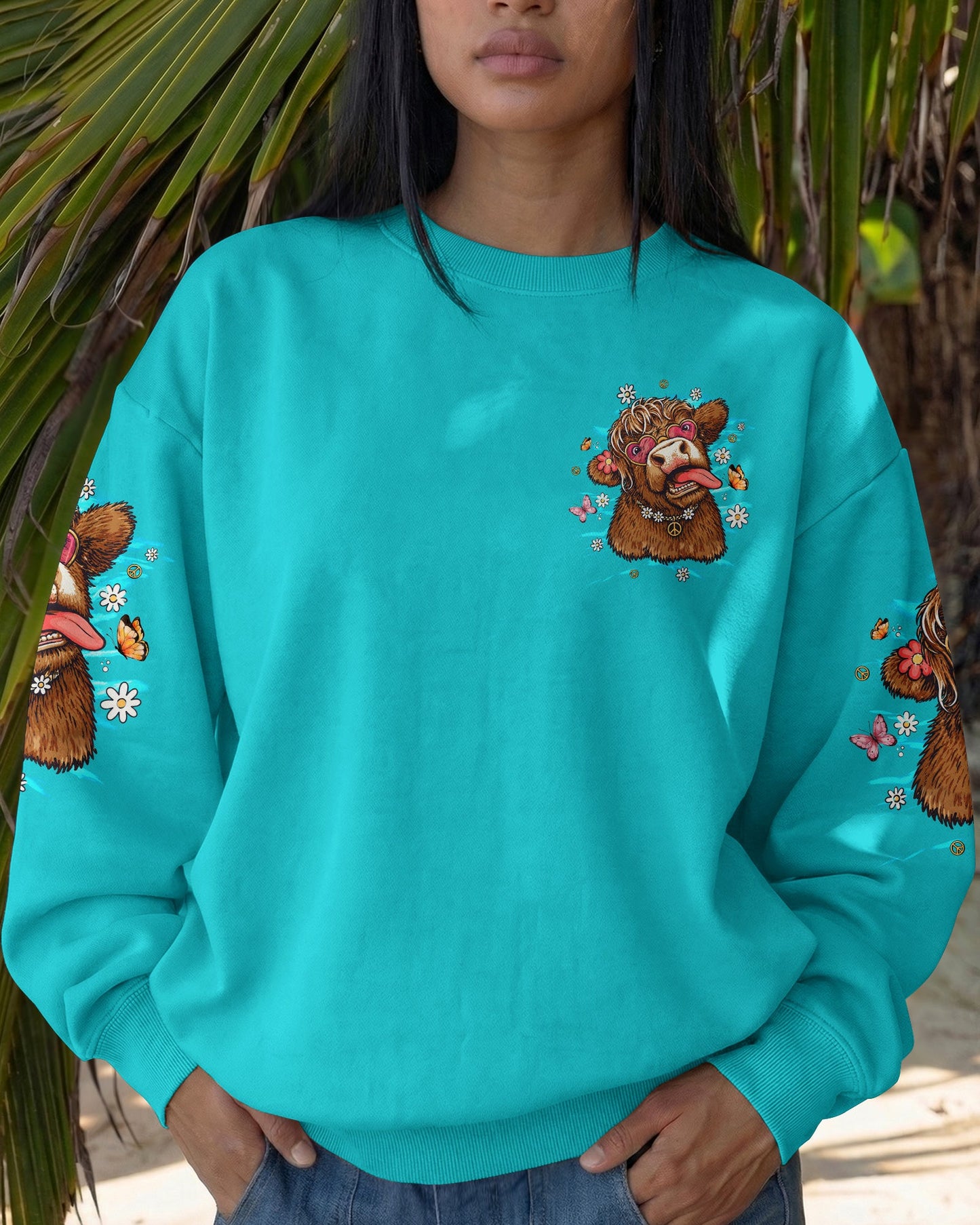 I DIDN'T MEAN TO PUSH COW ALL OVER PRINT  - TLTW1506261