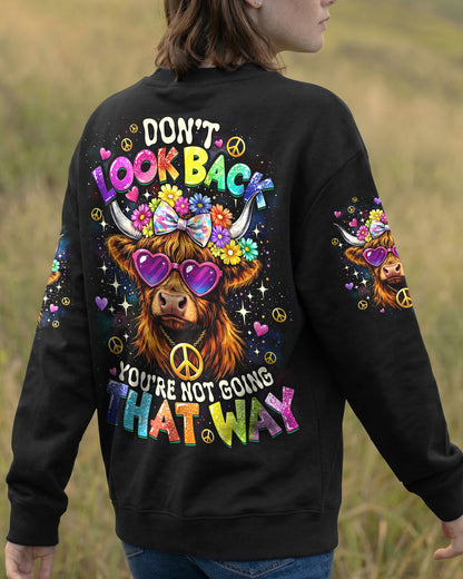 DON'T LOOK BACK COW ALL OVER PRINT - TYQY1505261