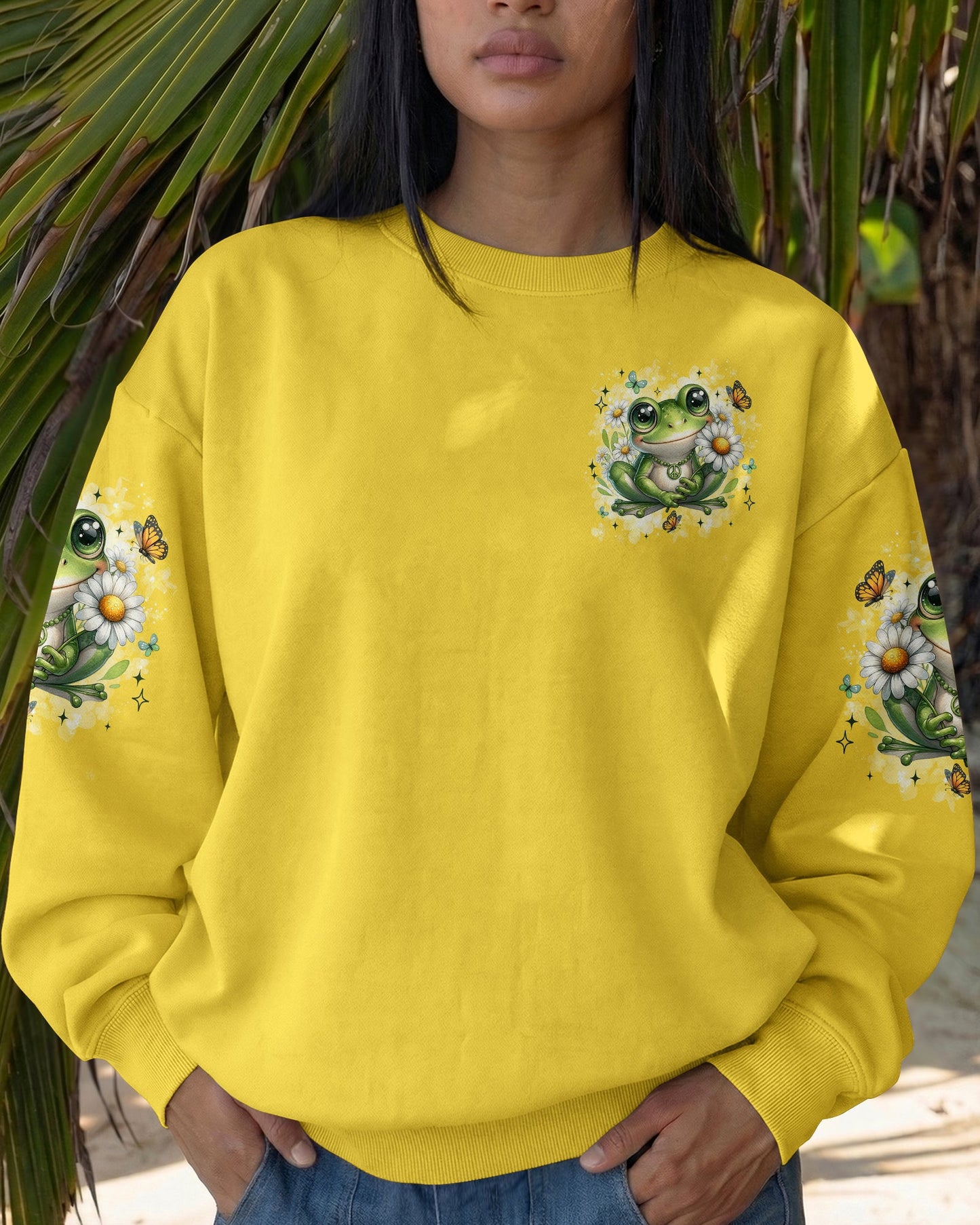 BE HUMBLE BE KIND FROG ALL OVER PRINT - TYLN0107261