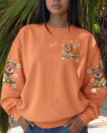 SHORT AND SASSY CORGI DOG ALL OVER PRINT - TLNT0906263