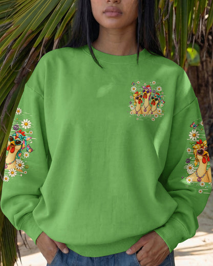 GOOD TIMES CRAZY FRIEND CHICKEN ALL OVER PRINT - TLHN0207261