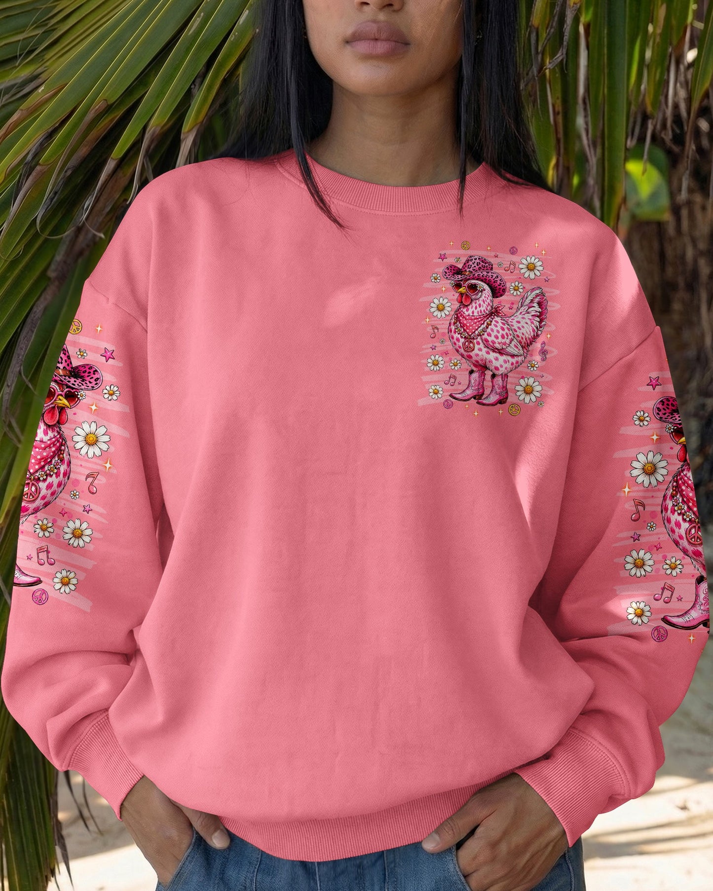LET'S GO GIRLS HEN CHICKEN ALL OVER PRINT - TLNT2606261