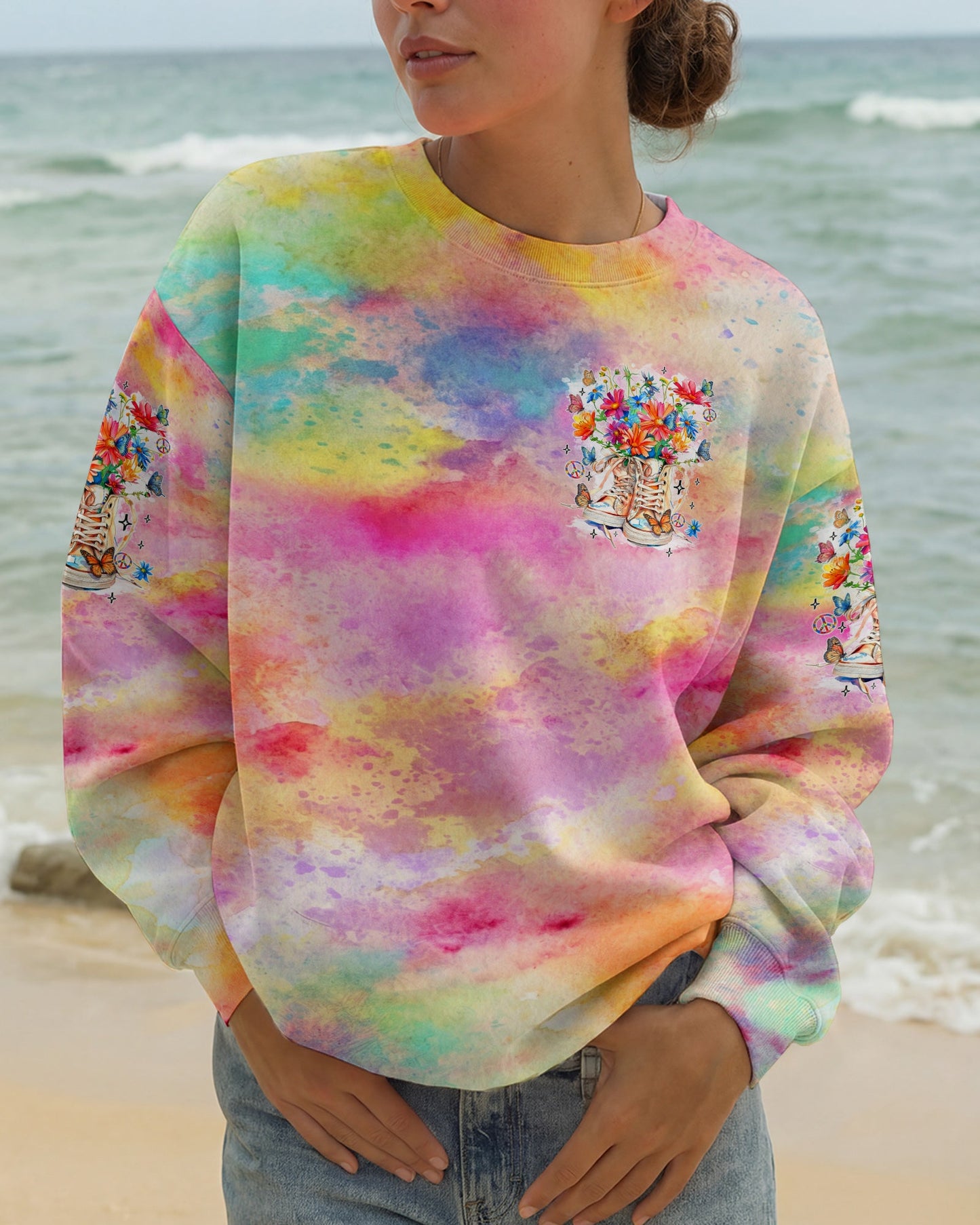 FOCUS ON THE GOOD ALL OVER PRINT - TY2104262