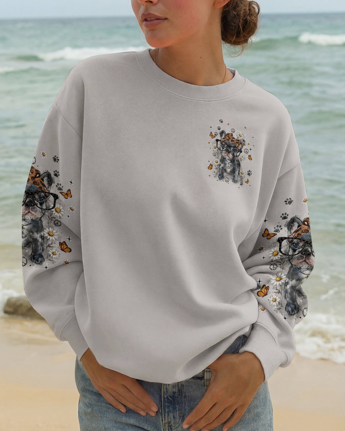 FRENCHIE MOM COOLER FRENCH BULLDOG ALL OVER PRINT - TLNT2705262