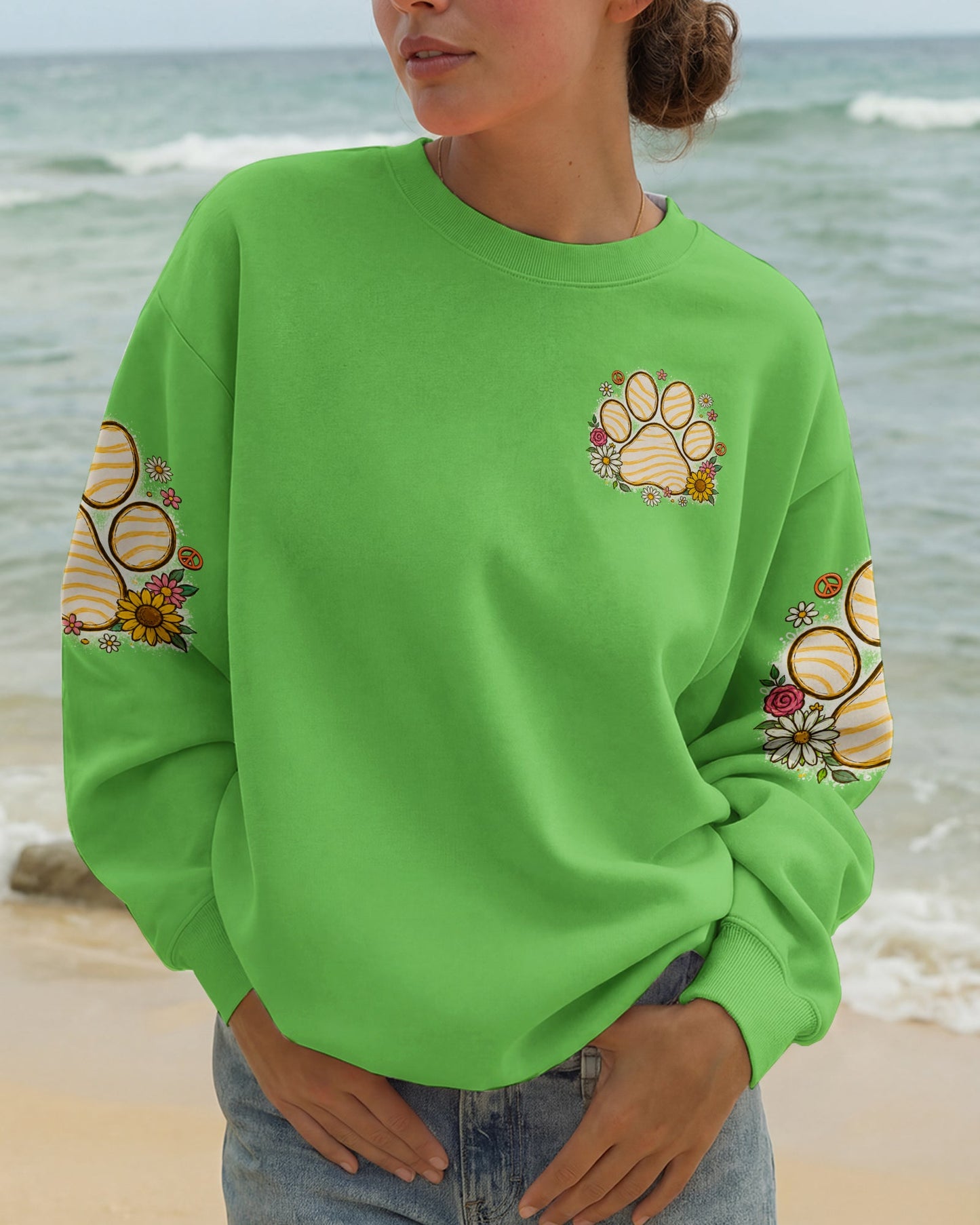 GOOD TIMES CRAZY FRIEND CAT ALL OVER PRINT - TLNO1007261