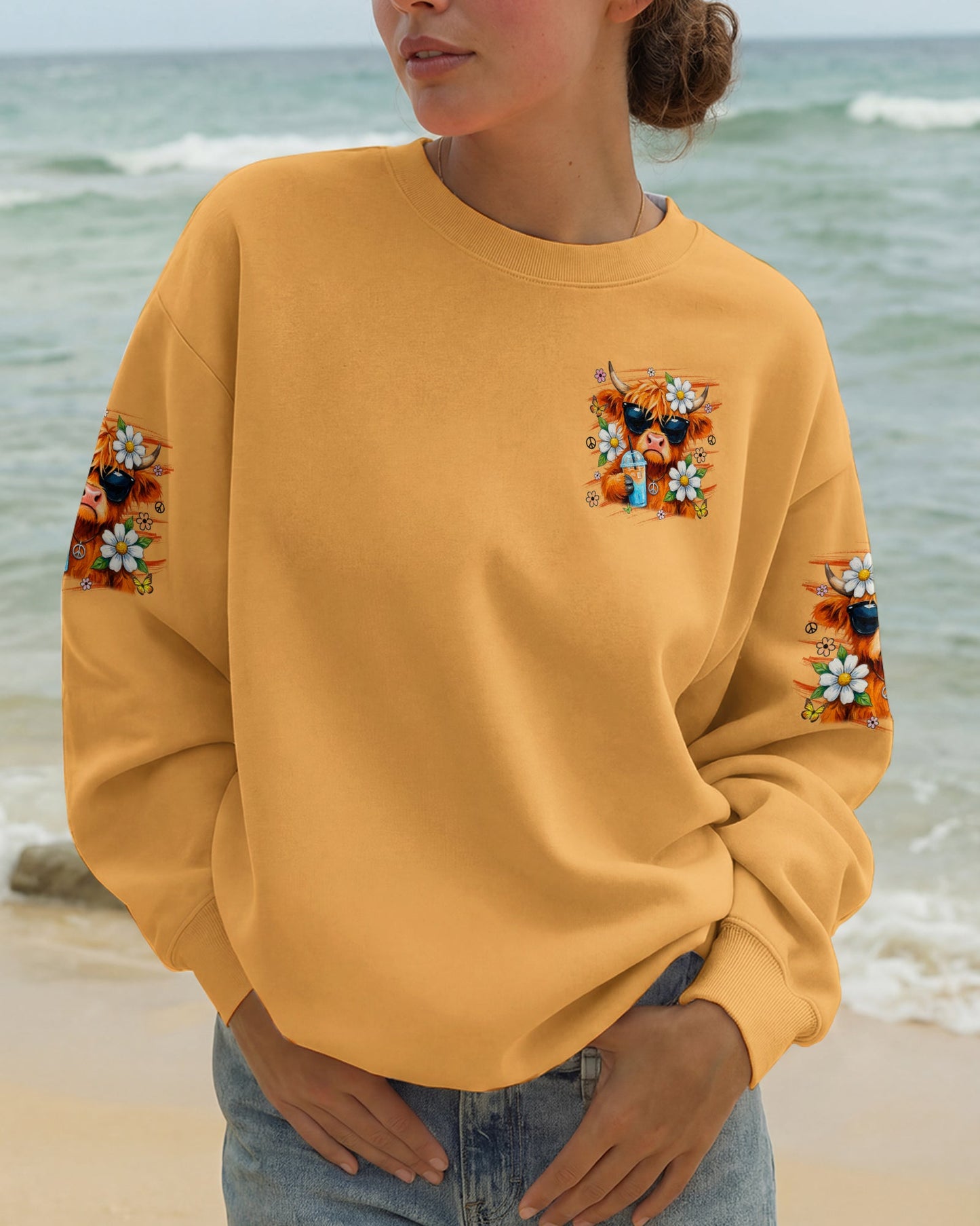 SUCK IT UP BUTTERCUP COW ALL OVER PRINT - TYLN1106261