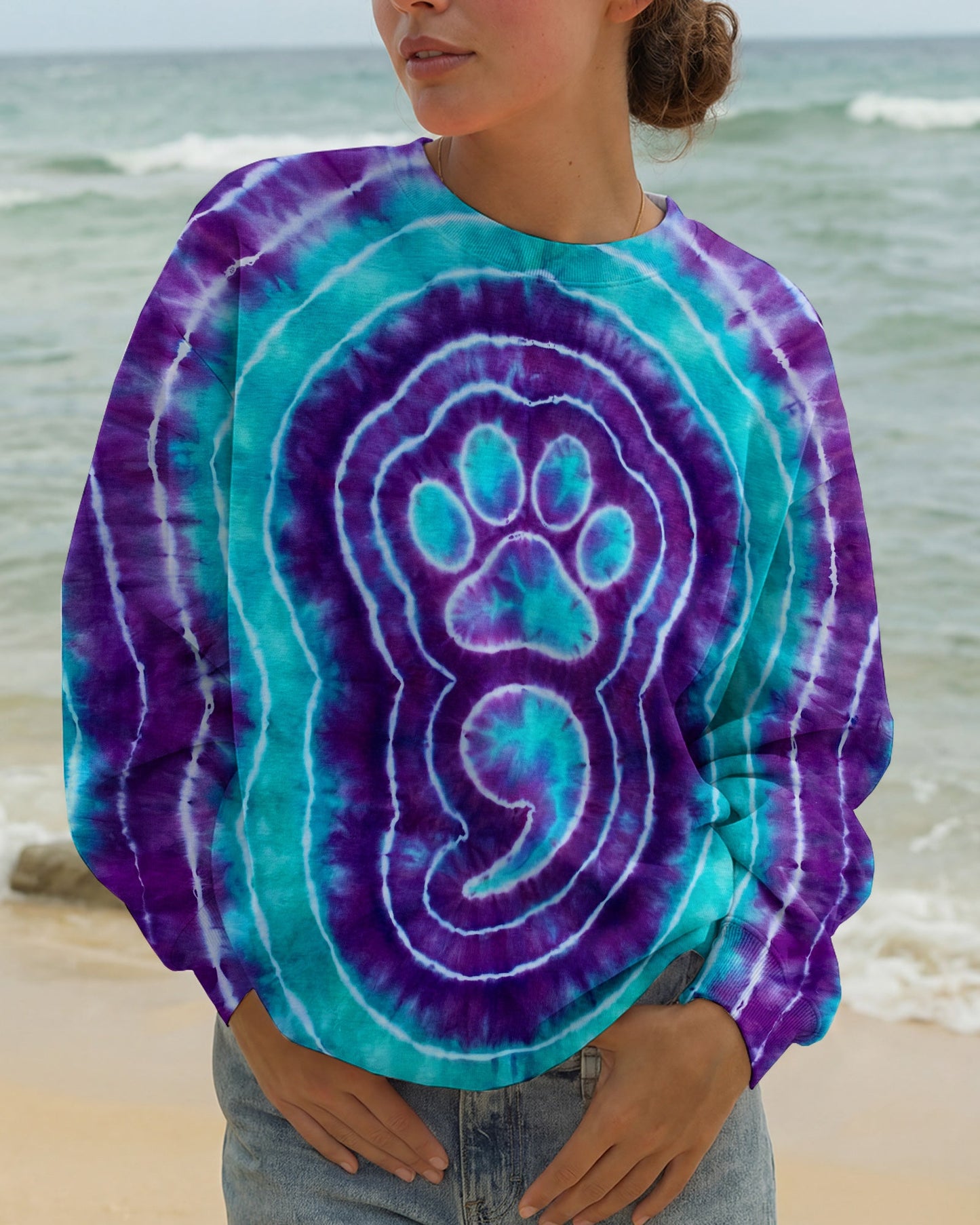 NO STORY SHOULD END TOO SOON PAW PRINT  SUICIDE PREVENTION ALL OVER PRINT  - TLNO3006263