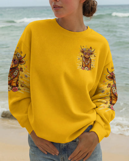 SUCK IT UP BUTTERCUP  COW ALL OVER PRINT  - TLNT0705262