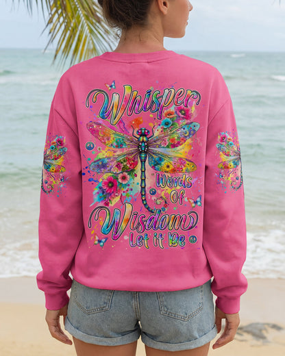 WHISPER WORDS OF WISDOM LET IT BE DRAGONFLY ALL OVER PRINT - TYLN0406263