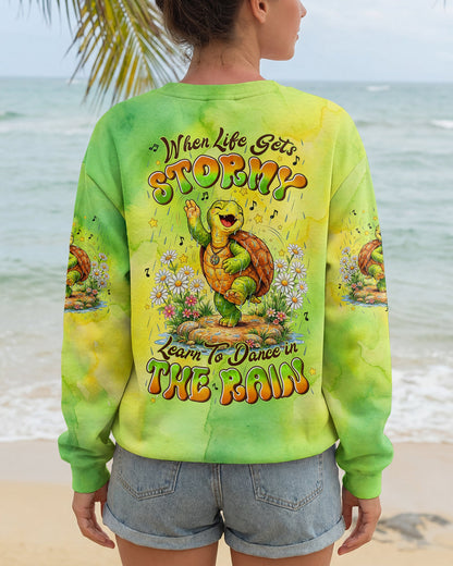 DANCE IN THE RAIN TURTLE ALL OVER PRINT - TYLN2505261