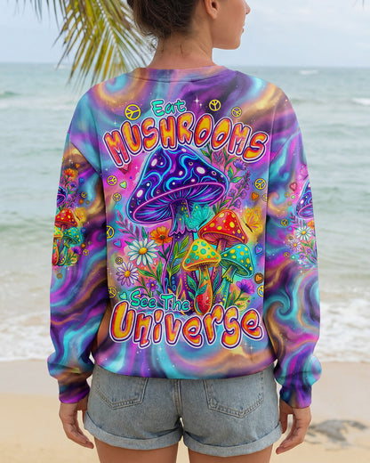 EAT MUSHROOMS SEE THE UNIVERSE ALL OVER PRINT - TYPQ2706261