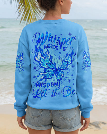 WHISPER WORDS OF WISDOM LET IT BE BUTTERFLY ALL OVER PRINT - TYLN0907263
