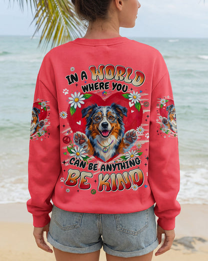 BE KIND AUSTRALIAN SHEPHERD DOG ALL OVER PRINT - TYLN0206262