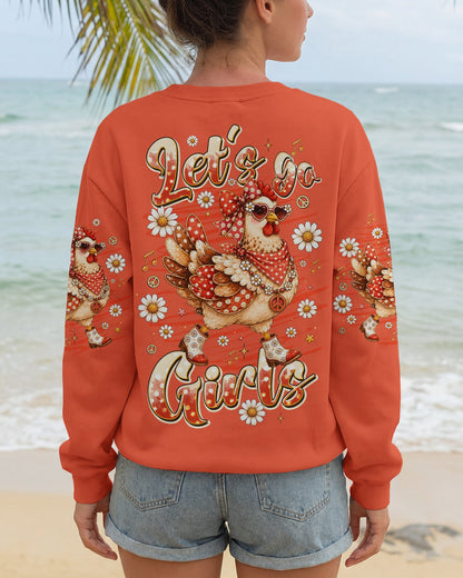 LET'S GO GIRLS HEN CHICKEN ALL OVER PRINT - TLTW2606261