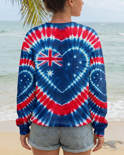 AUSTRALIA FLAG HEART ALL OVER PRINT - TYPQ1106263