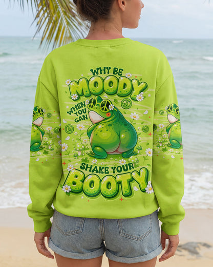 WHY BE MOODY FROG ALL OVER PRINT - TLNO2905261