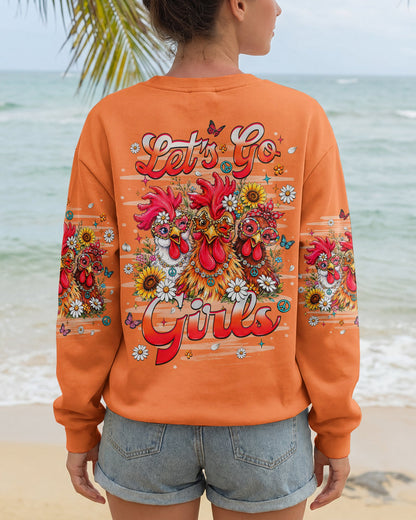 LET'S GO GIRLS CHICKEN ALL OVER PRINT    - TLHN2506262