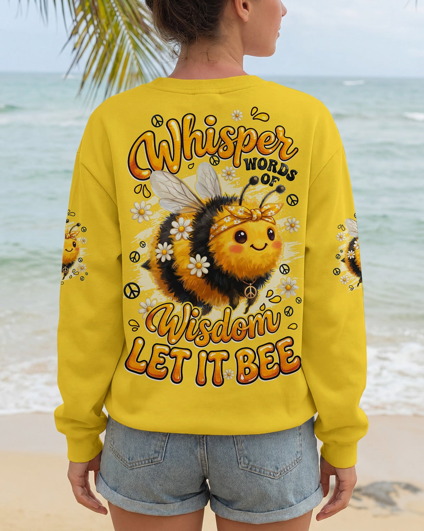 WHISPER WORDS OF WISDOM LET IT BEE ALL OVER PRINT - TYQY2304262
