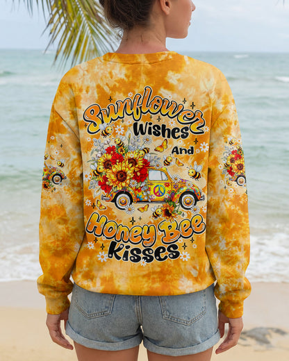 SUNFLOWER WISHES AND HONEY BEE KISSES ALL OVER PRINT - TY2804261
