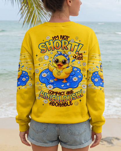 I'M NOT SHORT DUCK ALL OVER PRINT - TLNT2005261