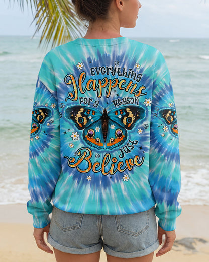 JUST BELIEVE BUTTERFLY ALL OVER PRINT - TYPQ0705261