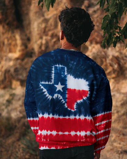 PEACE TEXAS MAP BURST ALL OVER PRINT   - TLTW1206261