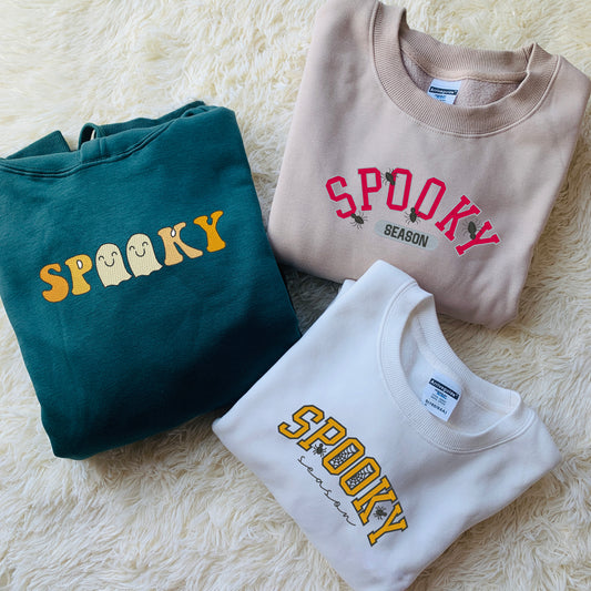 Personalized Embroidered Halloween Spooky Seanson