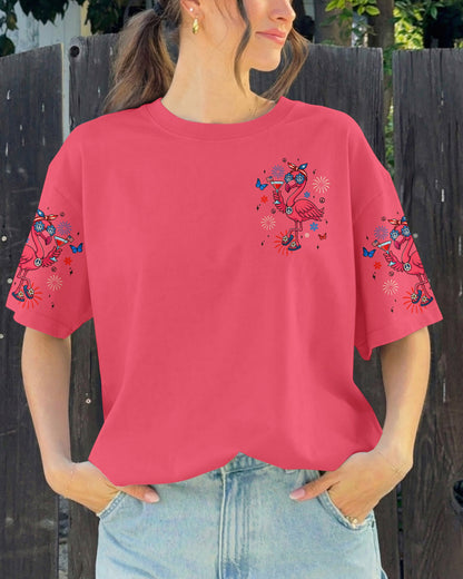 PRETTY IN PINK FLAMINGO ALL OVER PRINT - TYLN0304261