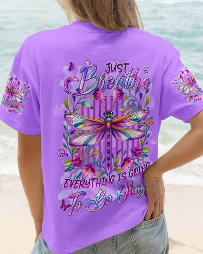 JUST BREATHE DRAGONFLY ALL OVER PRINT - TYLN1006262
