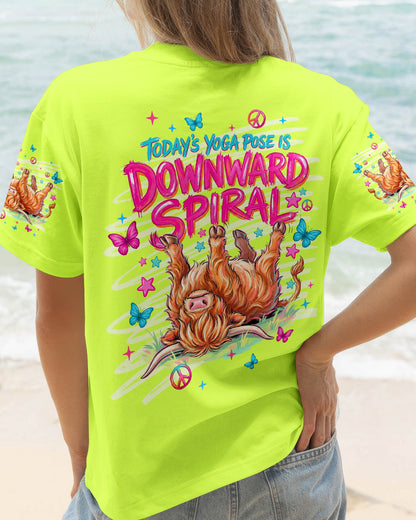 TODAY'S YOGA POSE COW ALL OVER PRINT  - TLNT2505263