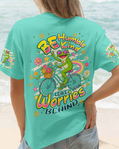 BE HUMBLE BE KIND FROG ALL OVER PRINT - TYPQ0807262