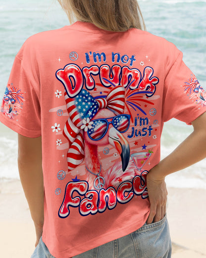 I'M NOT DRUNK I'M JUST FANCY FLAMINGO ALL OVER PRINT - TYPQ2104262