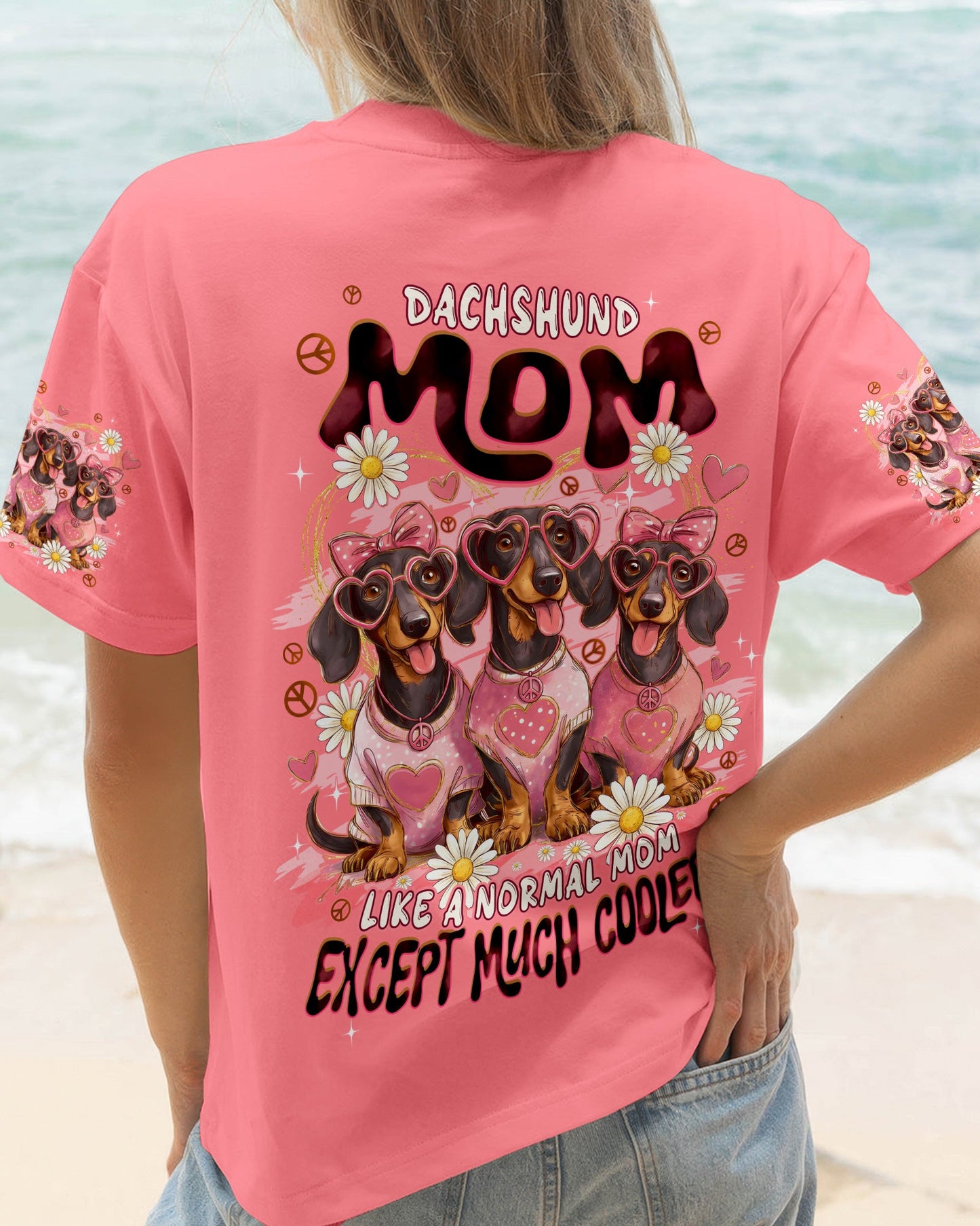 DACHSHUND MOM DOG ALL OVER PRINT - TYPQ2005261