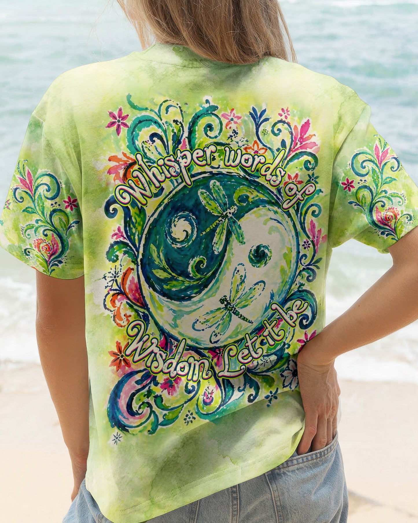 WHISPER WORDS OF WISDOM LET IT BE YINYANG ALL OVER PRINT - TLHG2804262