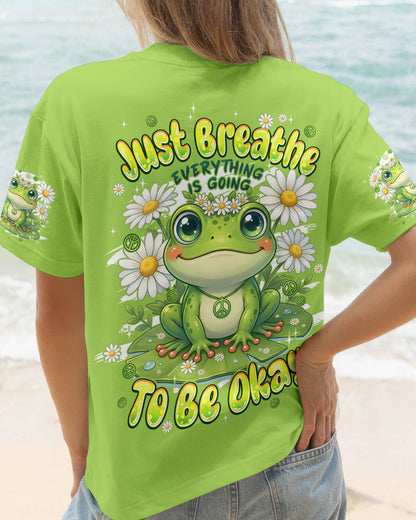 JUST BREATHE FROG ALL OVER PRINT - TYPQ2606261