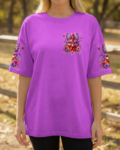RELAX WE'RE ALL CRAZY CHICKEN ALL OVER PRINT - TYLN2906263