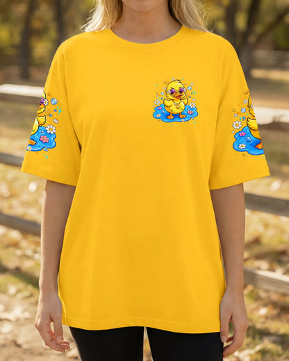 APPARENTLY I HAVE AN ATTITUDE WHO KNEW DUCK ALL OVER PRINT - TLTW2105263