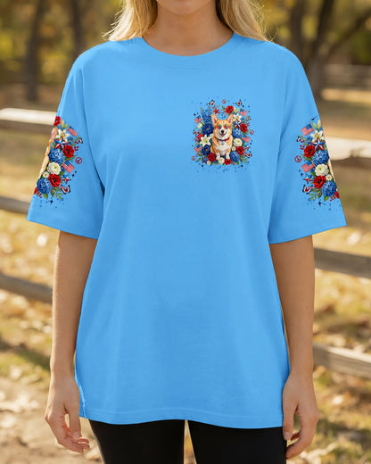 JUST BREATHE CORGI DOG ALL OVER PRINT - TYLN1405262