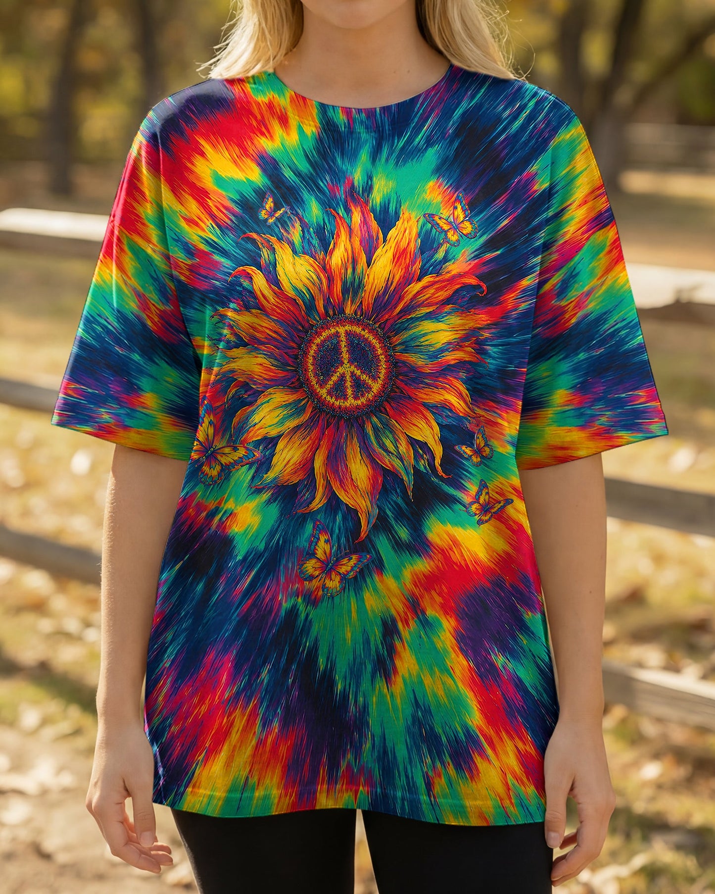 HIPPIE SOUL SUNFLOWER ALL OVER PRINT   - TLNT0206262