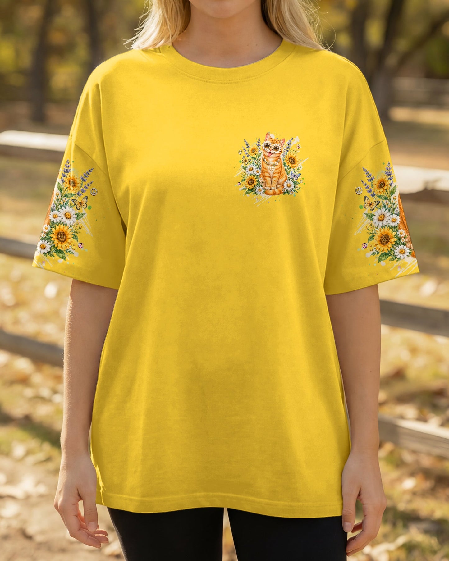 WHISPER WORDS OF WISDOM LET IT BE TABBY CAT ALL OVER PRINT - TLHG1305261