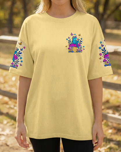 EVERYTHING IS FIGUREOUTABLE FROG ALL OVER PRINT - TLNO0107264