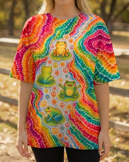 PEACEFUL FROG RAINBOW RIVER ALL OVER PRINT - KMTM1806262